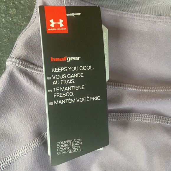 UA Jacquard Ankle Crop in Flint (NWT) - Picture 2 of 8